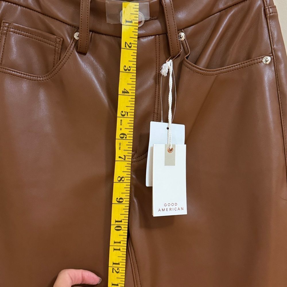 Good American Faux leather pants - Picture 10 of 11